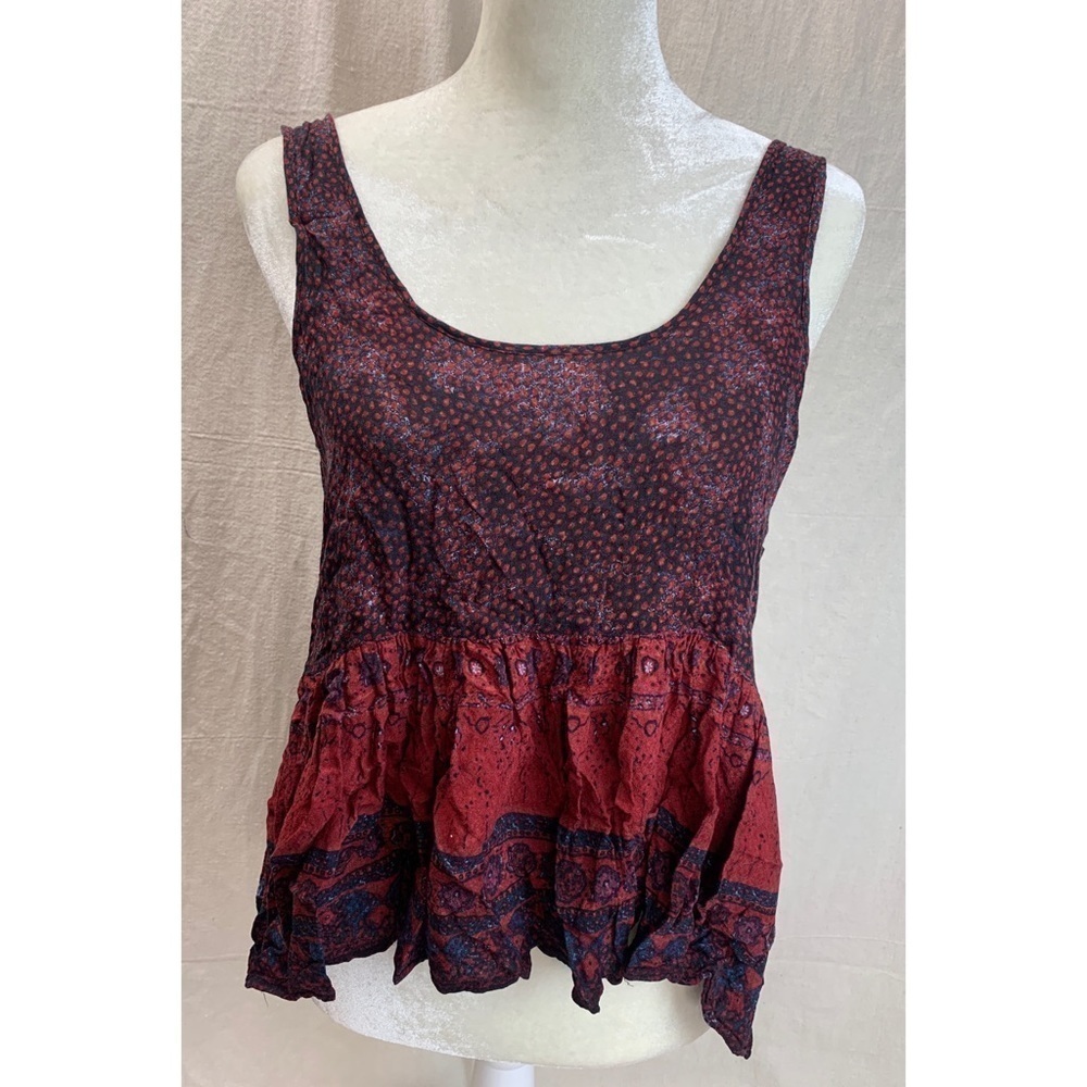 UO Ecoté Low Back Boho tank Small
